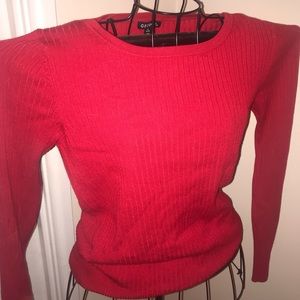 Red Long Sleeve Tee Shirt